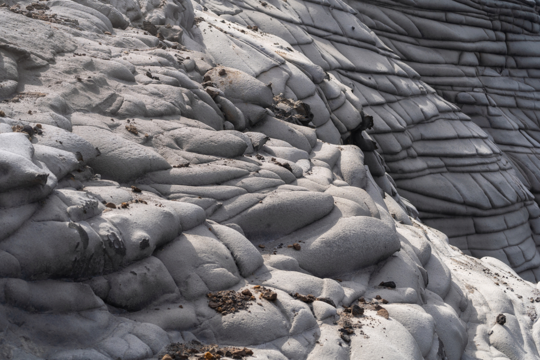 Abstract rock surface texture, close-up fine art photography